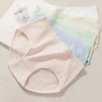 Colored Striped Disposable Panties For Women (3) - Image 2
